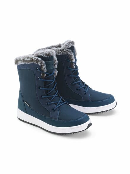 Winter-Bootie Aquastop Blau
