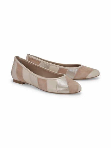 Hallux-Ballerina Innenkeil Beige
