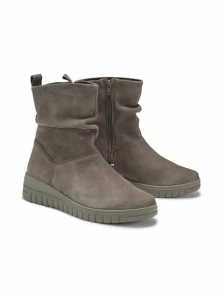 Hallux-Soft Stiefelette Luftpolster Taupe Hallux-Soft Stiefelette Luftpolster Taupe
