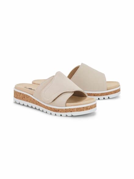 Hallux-Pantolette Softbettung Beige