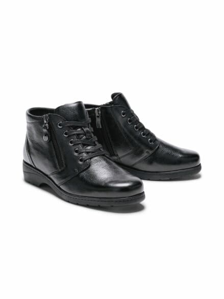 Doppel-Reißverschluss Schnürer Schwarz Doppel-Reißverschluss Schnürer Schwarz