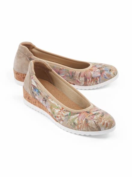 Hallux-Slipper Keilabsatz Multicolor