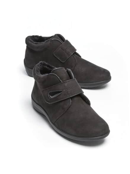 Klett-Bootie Federleicht Schwarz