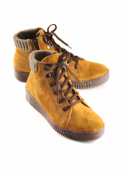 Thermo-Boots Reißverschluss Maisgelb