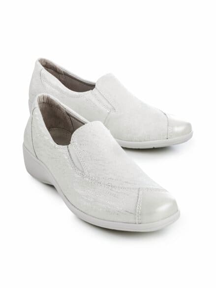 Leichtbequem-Slipper Weiß Leichtbequem-Slipper Weiß