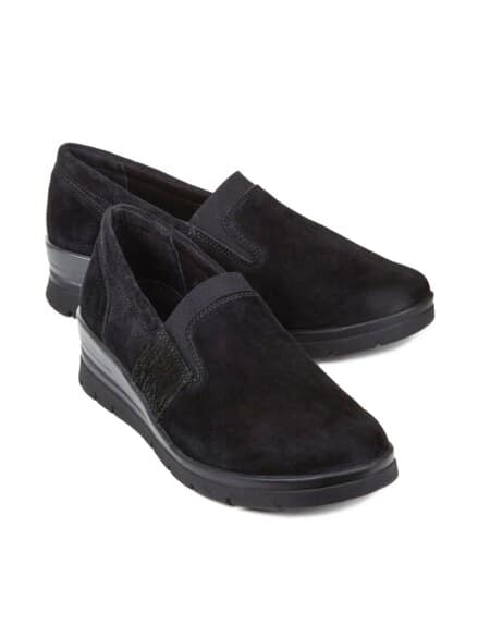 Hallux-Slipper Keilabsatz Schwarz Hallux-Slipper Keilabsatz Schwarz