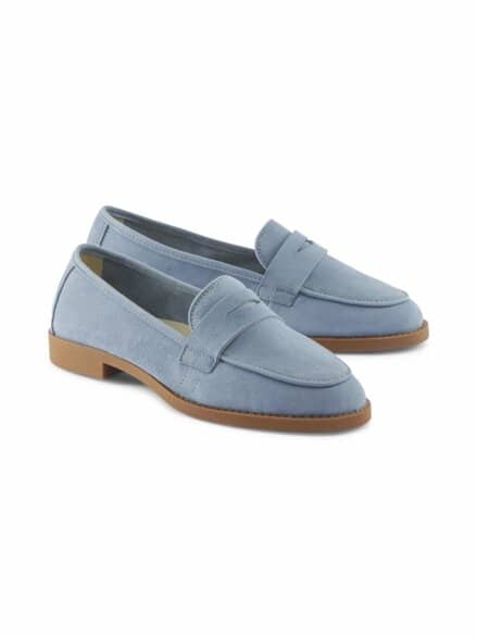 Hallux Edelkomfort-Loafer Hellblau Hallux Edelkomfort-Loafer Hellblau