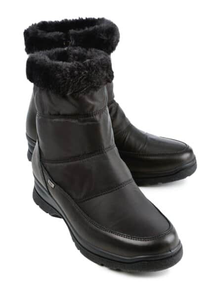 Aquastop-Stiefel Wetterfest Schwarz Aquastop-Stiefel Wetterfest Schwarz