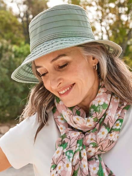 Sommerhut knautschbar Mint