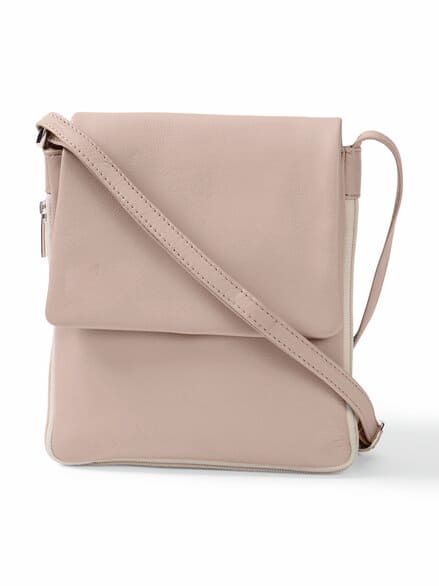 Leder-Handtasche Every Day Rosa