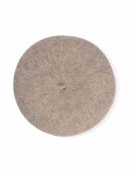 Fraas Woll-Baskenmütze Beige