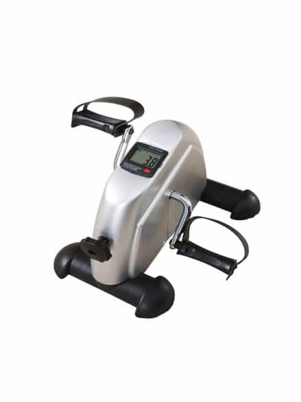 Mini-Heimtrainer Silbergrau