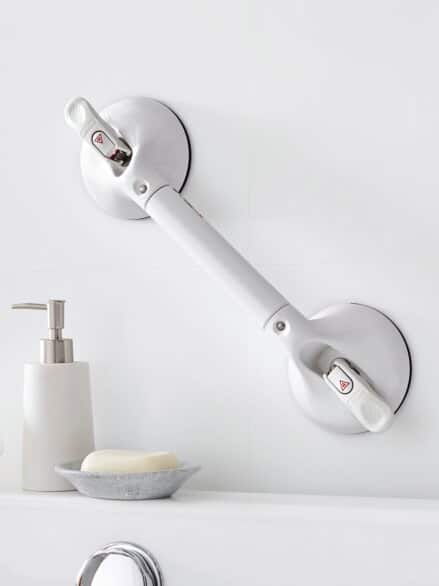 Sauggriff mit Warnwippe Weiß