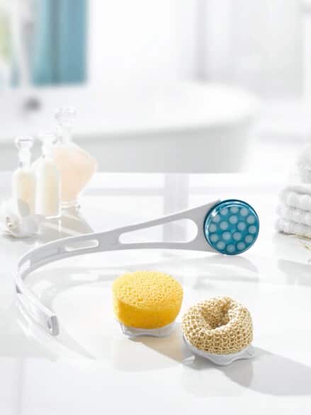 Ergonomisches Körperpflegeset Weiß