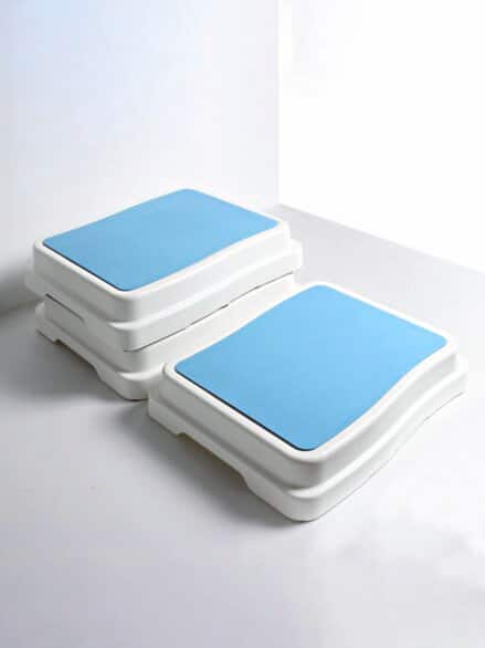 Anti-Rutsch-Trittstufe Weiß-Blau