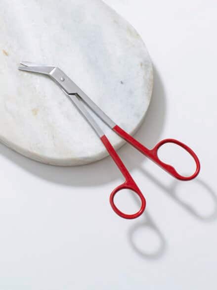 Tifall-Zehen-Nagelschere Rot-Silber