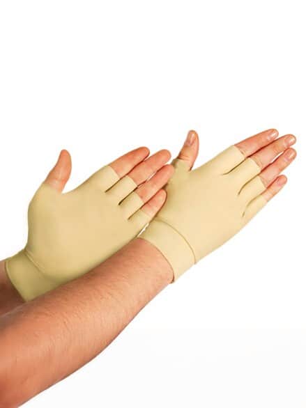Komfort-Handschuhe Beige