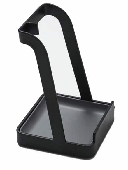 3in1 Buch-/Topfdeckel- & Kochlöffelständer Schwarz