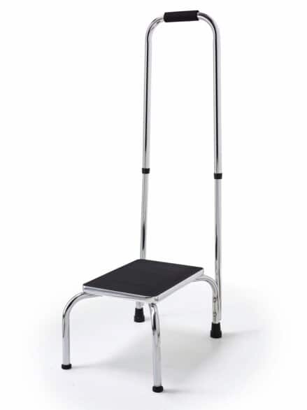 Sicherheitstritt Höhenverstellbar Grau-Schwarz