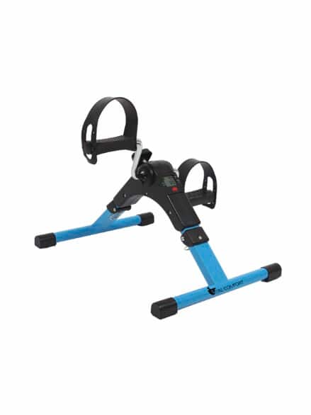Pedaltrainer Faltbar Schwarz-Türkis
