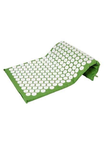 Akupressurmatte Grün/Weiß