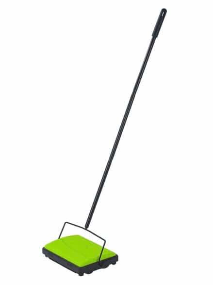 Teppichkehrer Schwarz-Grün