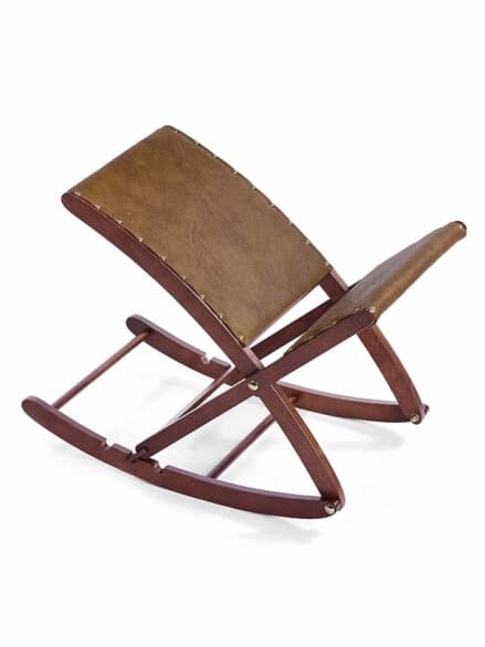 Beinschaukel Komfort Klappbar Mahagoni