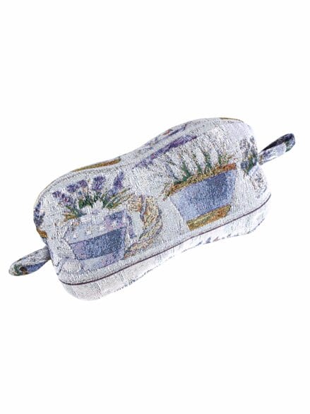 Nackenkissen-Leseknochen Gobelin Grau-Lavendel Nackenkissen-Leseknochen Gobelin Grau-Lavendel