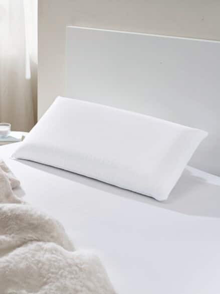 Visko-Nackenstützkissen Weiß
