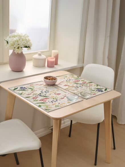 Sander-Tischsets Gobelin Blumenmotiv