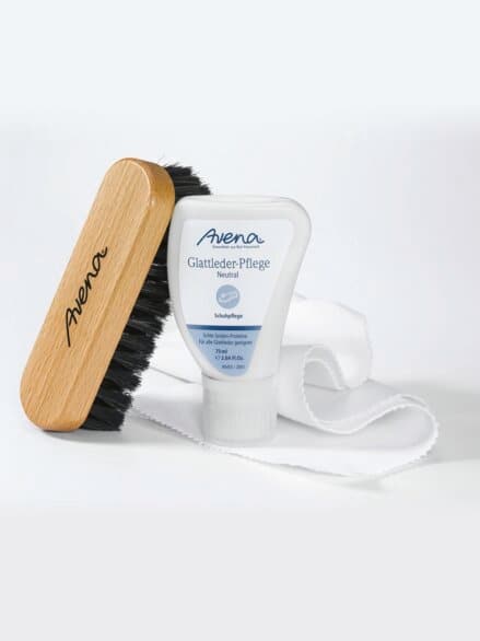 Glattleder-Pflegeset Neutral Farblos