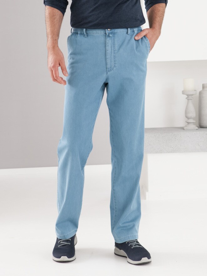 Sommerleicht-Komfortbundjeans Sommerleicht-Komfortbundjeans