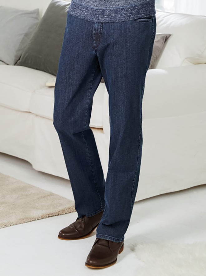 Herren-Komfortbundjeans Polardenim Herren-Komfortbundjeans Polardenim