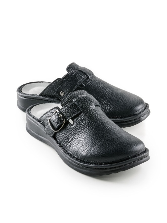 Softleder-Pantolette Softleder-Pantolette