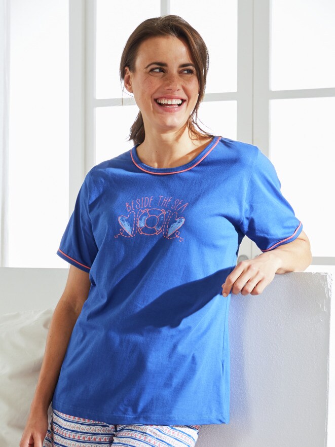Soft-Schlafshirt Maritim Soft-Schlafshirt Maritim