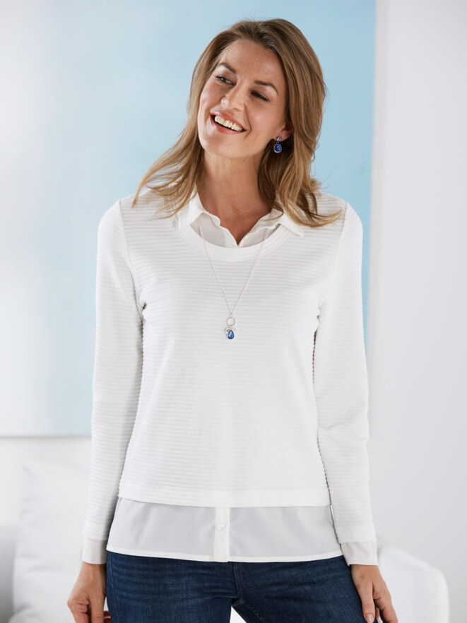 2in1 Blusenshirt 2in1 Blusenshirt