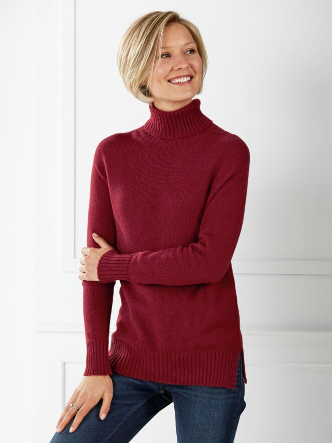 Kuschel-Alpaka-Rollkragenpullover Kuschel-Alpaka-Rollkragenpullover