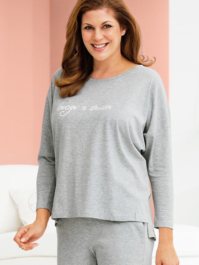 Loungewear-Langarm-Shirt Loungewear-Langarm-Shirt