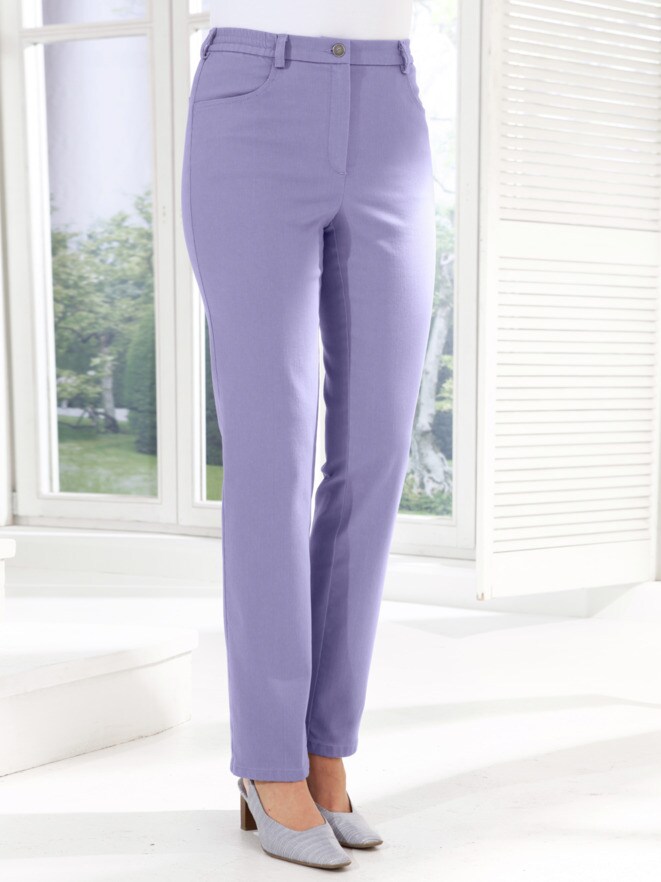 Komfortbundhose schlank Komfortbundhose schlank
