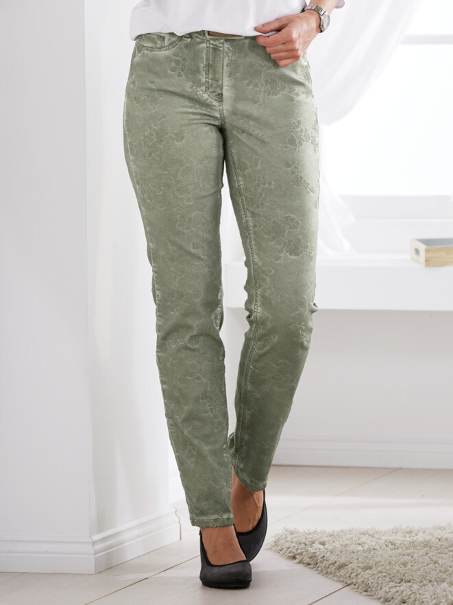 Komfortbundjeans Blütenzauber Komfortbundjeans Blütenzauber