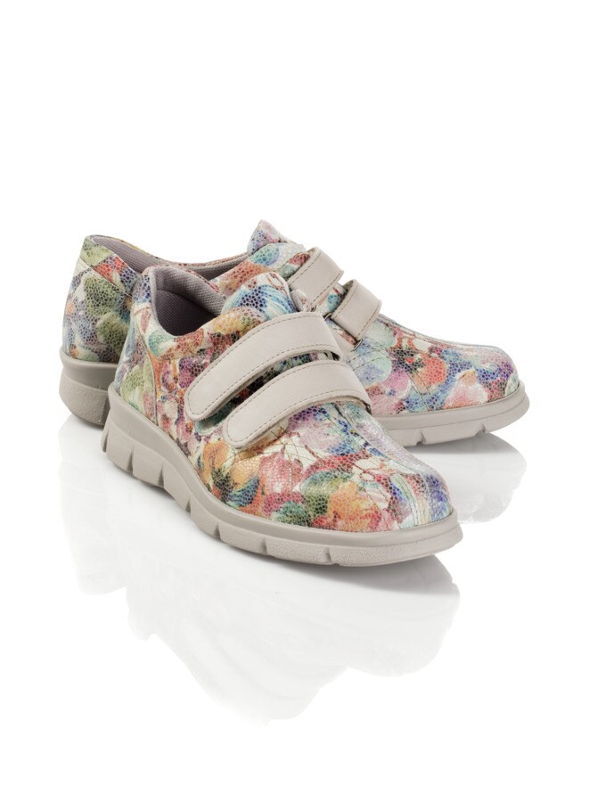Damen-Federleicht-Klettslipper Damen-Federleicht-Klettslipper