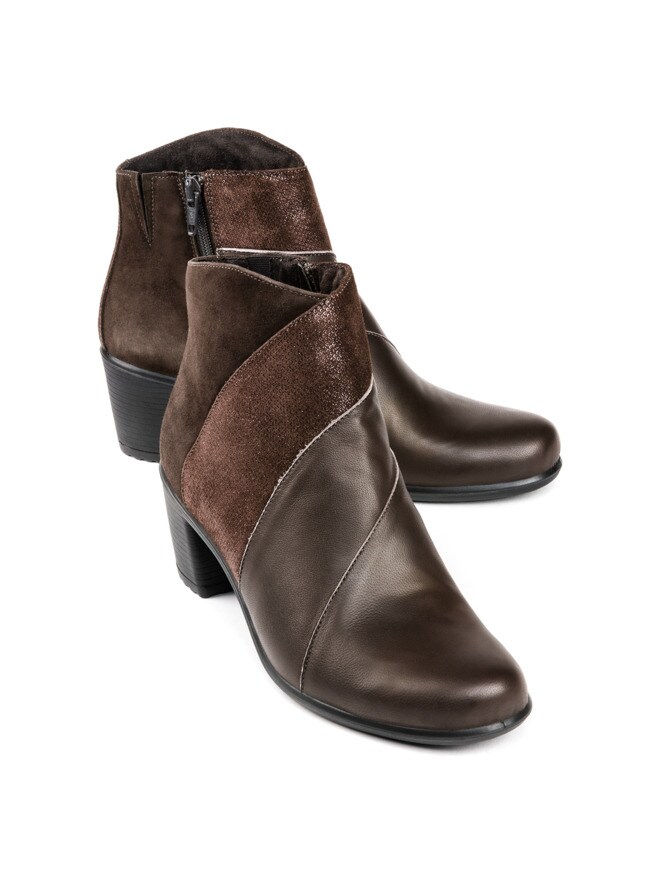 Ziegenleder-Stiefelette Softness Ziegenleder-Stiefelette Softness