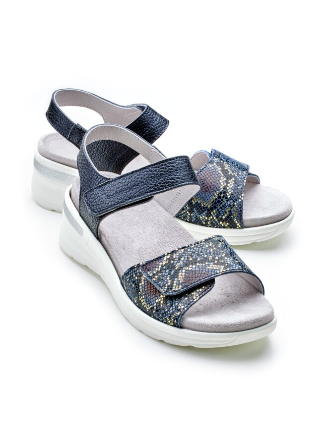 Klett-Sandalette Chic & Sicher Klett-Sandalette Chic & Sicher