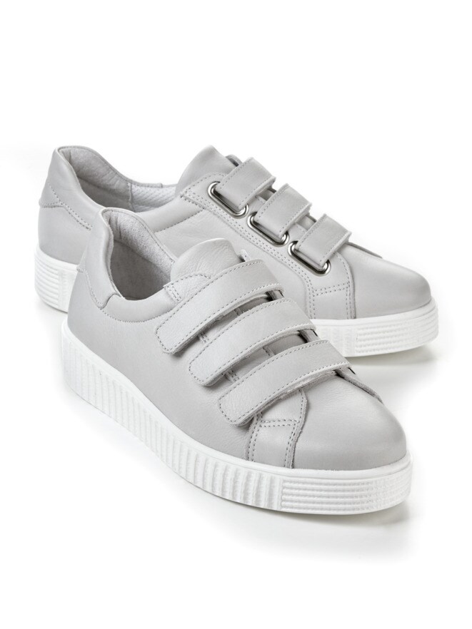 Bequem-Klettschuh Samtweich Bequem-Klettschuh Samtweich