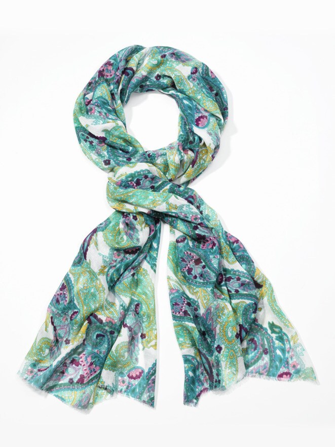 Aloe vera-Schal Paisley Aloe vera-Schal Paisley