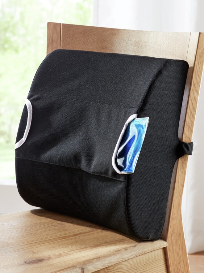 Rückenstützkissen mit Gel-Pad Rückenstützkissen mit Gel-Pad