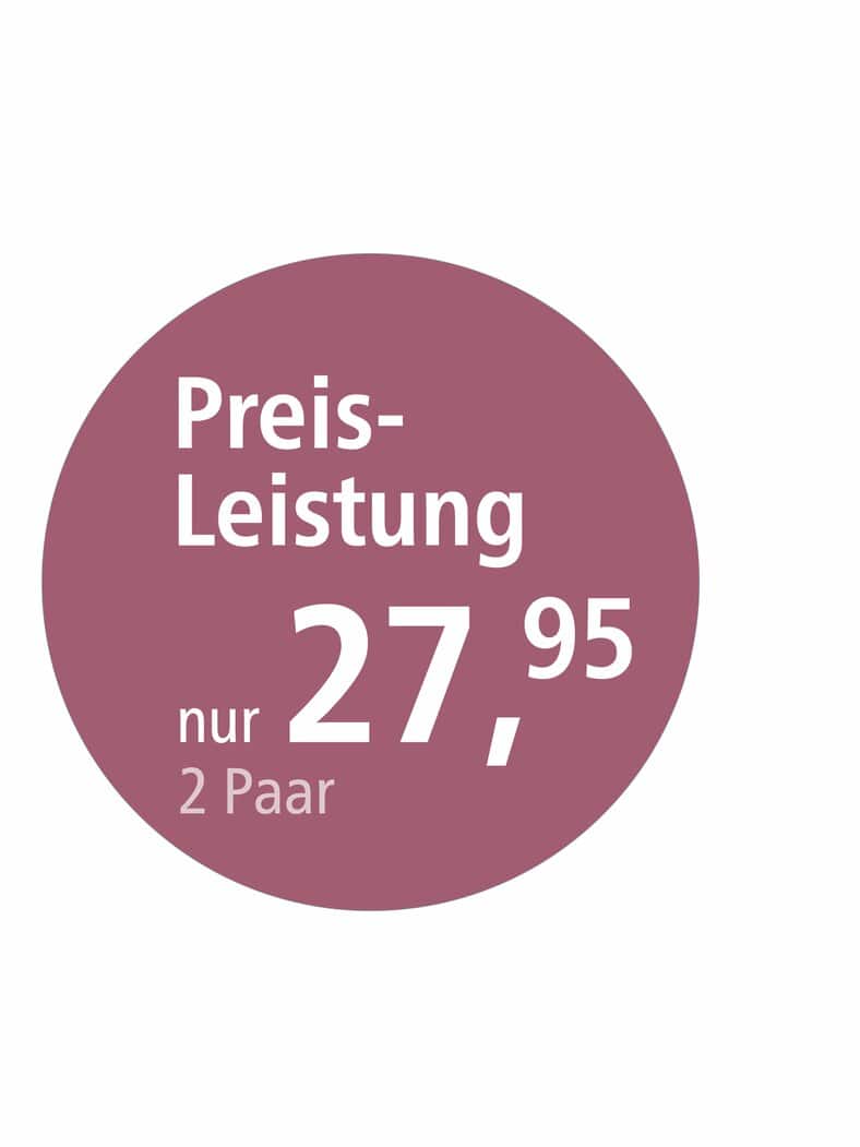 Lammwoll-Socken 2 Paar Taupe