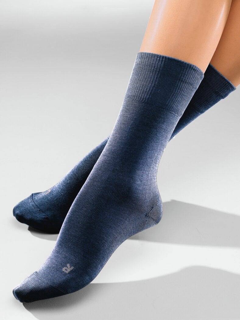 Diabetiker-Socken 2 Paar Marine