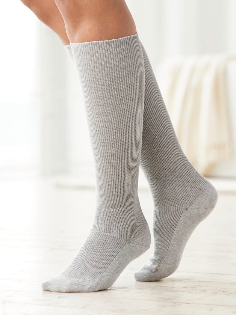 Stützstrumpf Sensitiv 2 Paar Hellgrau