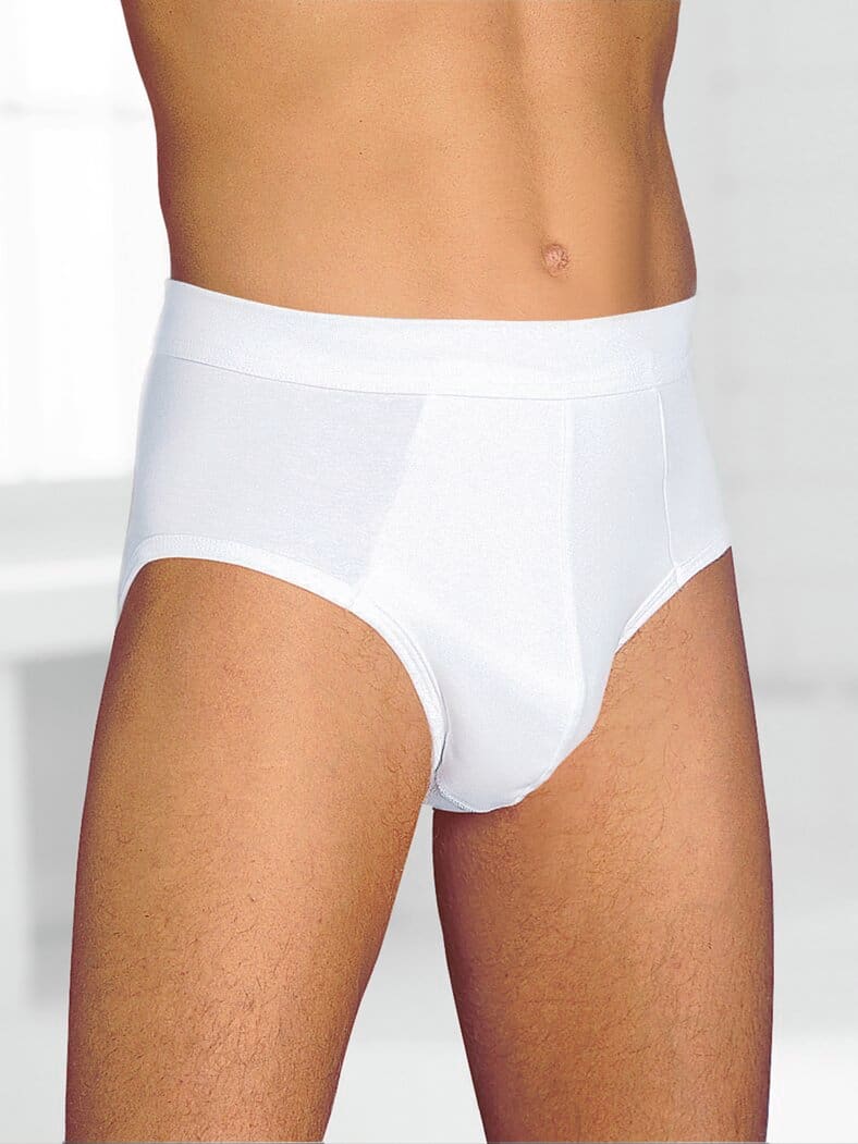 Herren-Inkontinenz-Schutzslip Weiß